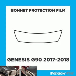 Pour Genesis G90 17-18 Transparent Capot Ppf Rayures Protection Film - Picture 1 of 3
