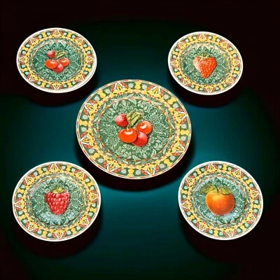 Villeroy Boch FRUITS ART DECO Teller Platte Geschirr Gallo zur Auswahl wie NEU - Bild 1 von 4