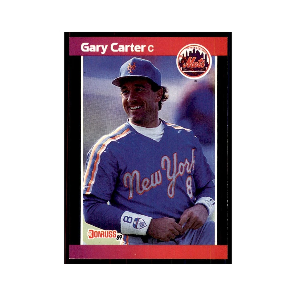 1989 Donruss Gary Carter Baseball Cards #53 - Image 1 of 3