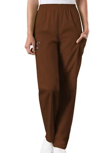 Cherokee Workwear Originals Elastic Waist Cargo Scrub Pant Style 4200 - Picture 1 of 32