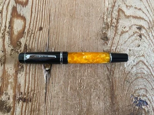 Bolígrafo ROGER DUBUIS Ballpoint Pen - Black Orange - Watches Collector - Rare - Imagen 1 de 6