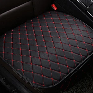 Universal Car Seat Cover Front Cushion Pads Protector Auto Accessories W/ Pocket - Foto 1 di 7
