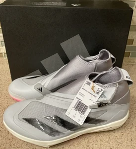 ADIDAS ADIZERO IMPACT+ TPU BSB Mens Size 7.5 Baseball Cleats Silver Pink IF8494 - Picture 1 of 14