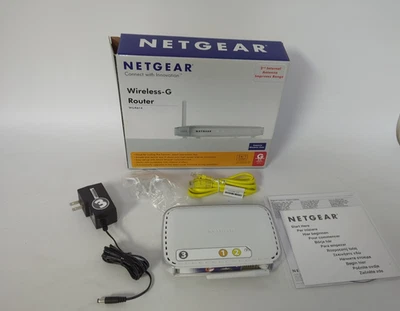 NETGEAR CONNETC WITH INNOVATION WIRELESS-G ROUTER WGR614 - Image 1 of 4