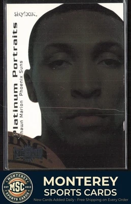 肖恩·马里昂 1999 - 00 金属白金肖像 #9PP 凤凰太阳 — 第 1/2 张图片