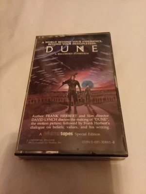 Dune: A Recorded Interview (Cassette, 1983) Frank Herbert and David Lynch Sealed - Image 1 of 4