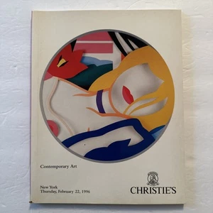 Christie's NY Auction Catalog Contemporary Art 1996 Haring Warhol Basquiat - Picture 1 of 9