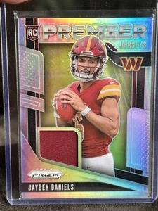 2024 Panini Prizm - Camisetas Premier Jayden Daniels #PJ-JDS (MEM, RC) - Imagen 1 de 3