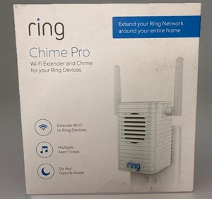Ring 88PR000FC000 Chime Pro Wi-Fi Extender und Indoor Chime Brandneu - Bild 1 von 6