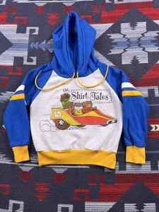 Vtg Kids Toddler Hoodie Hallmark Cartoon The Shirt Tales Small 2/3 T Sweatshirt - Picture 1 of 11