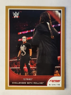 2016 Topps WWE Road to Wrestlemania #83 STING BRONZE - Image 1 of 2