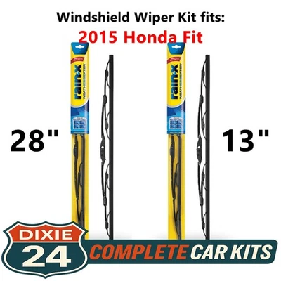 Rain-X Weatherbeater Windshield Wiper Kit fits: 2015 Honda Fit (28" & 13") Foto 1 de 4