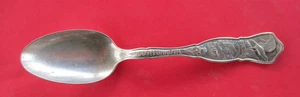 VINTAGE SOUTH DAKOTA STATE LÖFFEL 1881 ROGERS EAGLE 6" - SILBERTELLER - Bild 1 von 6
