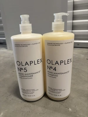 Juego de Champú y Acondicionador Olaplex Nº 4 y Nº5 - Duo 33.8oz Nuevo Acondicionador Foto 1 de 2