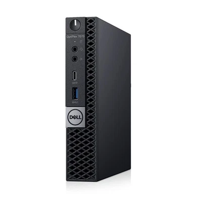 Dell OptiPlex 7070 Micro i7 9th Gen 32GB RAM 512GB SSD Win 11 Pro - Image 1 of 2