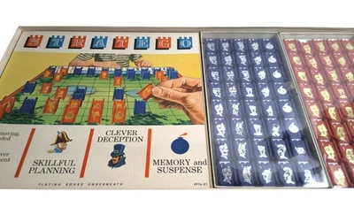Vintage 1962 Milton Bradley Stratego Board Game Complete Classic Family Strategy - Image 1 of 4