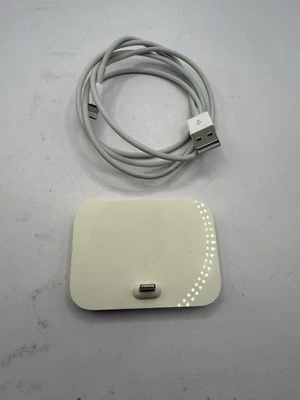 Original Apple iPhone Lightning Dock A1605 Charging Base OEM With Cord MFI Cert. - Image 1 of 4
