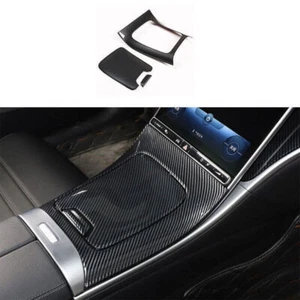 For Benz GLC X254 2023-24 ABS Carbon Fiber Central Console Gear Shift Panel Trim - Bild 1 von 9