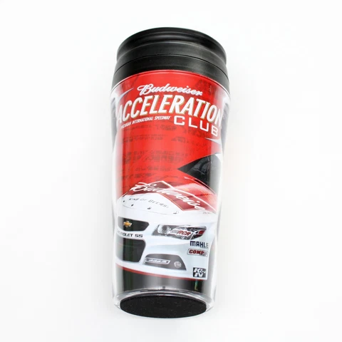 Budweiser Acceleration Club Kevin Harvick 29 Travel Mug Nascar Racing Michigan Cover