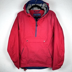 Fisher + Baker Greenwich Anorak Men’s Small Waterproof Jacket Insulated Hooded - Picture 1 of 8