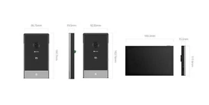 EZVIZ KIT VIDEO INTERFON SMART HOME 2MP Monitor color 7" touch Smart RFID Unlock - Picture 1 of 1