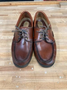 Fieldmaster Deck shoes, Mens, 10D, Brown, Nantucket, Exc Cond. - Picture 1 of 6