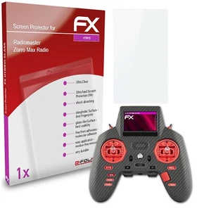 atFoliX Verre film protecteur pour Radiomaster Zorro Max Radio 9H Hybride-Verre - Photo 1/4