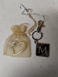 Mary Kay Heart Shaped Broach & Key Chain - Picture 1 of 1