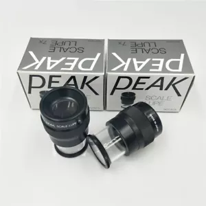 Original PEAK 7X Portable Magnifier 1975-7X Loupe No.1975 with Standard Scale - Picture 1 of 5