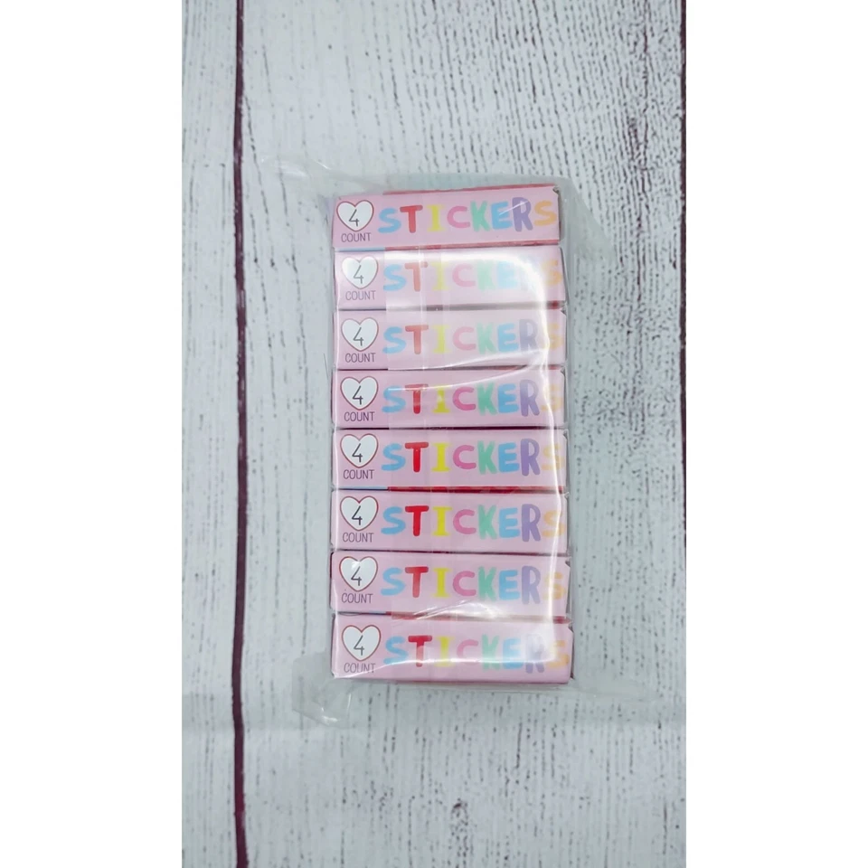 Pegatinas niños regalos fiesta favor san valentín animales llama gato unicornio pequeño Foto 1 de 2