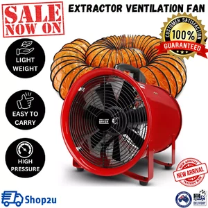 Bayer Extractor Ventilation Fan Heavy Duty Industrial Grade Fan With 5m Hose NEW - Picture 1 of 8