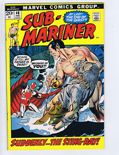 Sub-Mariner #46 Marvel 1972 Suddenly... the Sting-Ray !