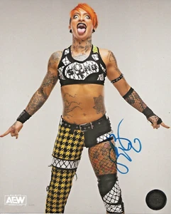 AEW RUBY SOHO ALL ELITE CRATE HANDSIGNIERT 8X10 KISTE EXKLUSIV - Bild 1 von 1