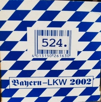 HERPA 201630 Camion autoarticolato 5 assi MAN "Bayern-LKW 2002" scala H0 - Immagine 1 di 4