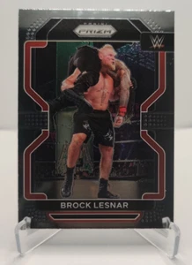 2022 Panini Prizm WWE #135 Brock Lesnar wrestling card - Picture 1 of 2