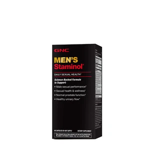 GNC MEN'S STAMINOL --60 Capsules sealed NEW - Picture 1 of 2