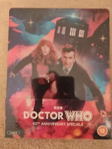 Doctor who 60th anniversary Blu ray Steelbook - New & Factory Sealed - Picture 1 of 4