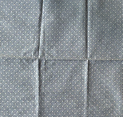 Ralph Lauren Baby Blue Percy Jacquard Chambray Fabric Remnant 24 x 24" - Image 1 of 3