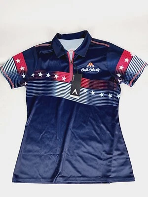 Camisa Antigua Para Mujer Polo Mediana EE. UU. Cuello Liberty Absorbente Elastizada Nueva Etiqueta Foto 1 de 4