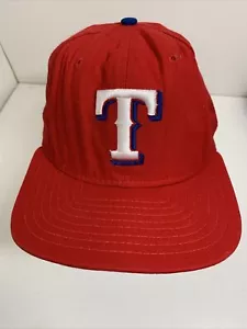 De colección MLB Texas Rangers NUEVA ERA MODELO PROFESIONAL VISERA DUPONT Sombrero/Gorra Snapback Rojo - Imagen 1 de 12