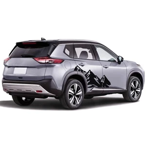 Side door mountain graphics stickers decal compatible with Nissan Rogue - Picture 1 of 15