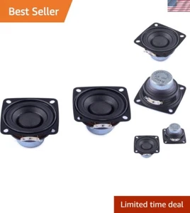 2 Stück 2 Zoll 4 Ohm 10 W Full Range Stereo Lautsprecher wasserdicht hohe Klangqualität - Bild 1 von 6