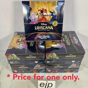 TCG LORCANA Disney Booster Box The First Chapter JAPANESEver Takara tomy New - Picture 1 of 5