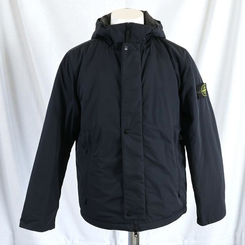 Stone Island 811543426 Giacca Micro Twill con Isolamento Primaloft Navy #EG AEA