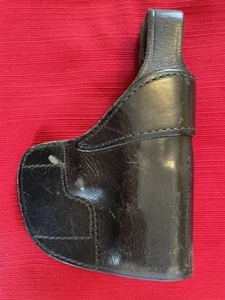 Don Hume 724 H724-TB No. 36-4" Holster 1.5" Belt Black Leather Glock 19 23 Right - Picture 1 of 6