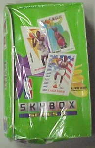 1991-92 Skybox Series II Basketball Sealed Box With Damaged Corner  - Bild 1 von 5