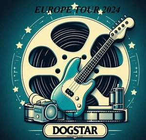 DOGSTAR CONCERT POSTER Wall Art Print Size 11x14 Inches KEANU REEVES EUROPE - Picture 1 of 1