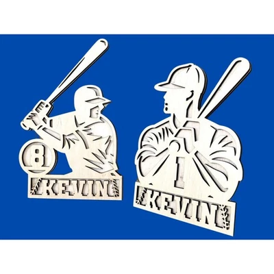 Personalized Baseball Sign Laser Engraved Gift Custom Plaque Sports Trophy  - Image 1 of 4