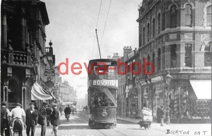 Tram Photo Burton-on-Trent Corporation Tramways Car 11 Tramcar High St 1906 - Picture 1 of 1