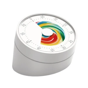 60 Minute Visual Timer Alarm Clock Kitchen Classroom Meeting Countdown Clock - Picture 1 of 5